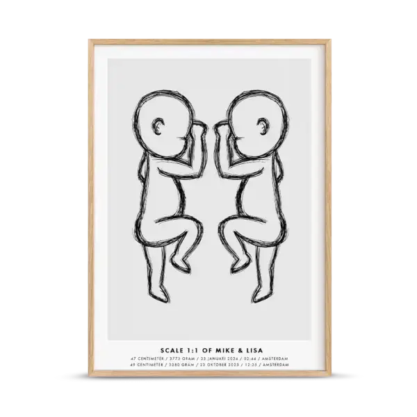 Birth poster duo