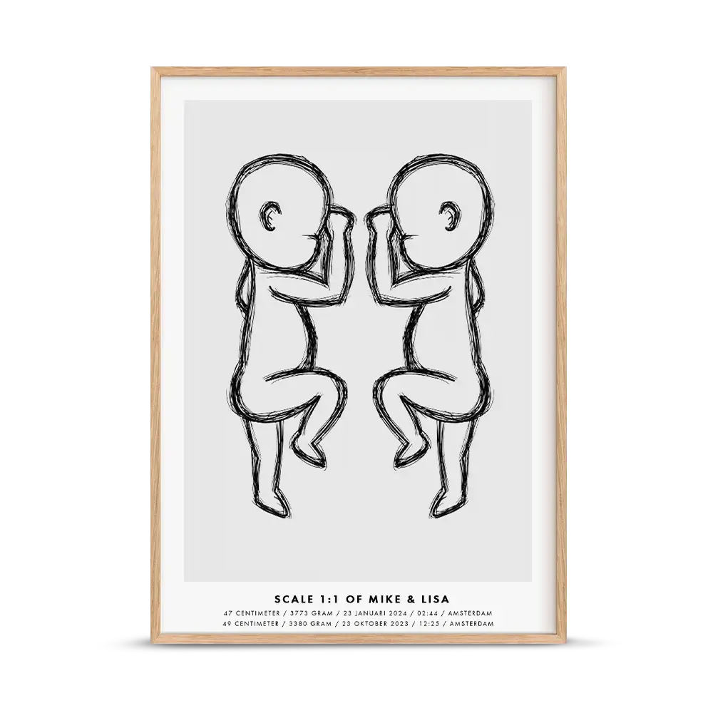 Birth poster duo